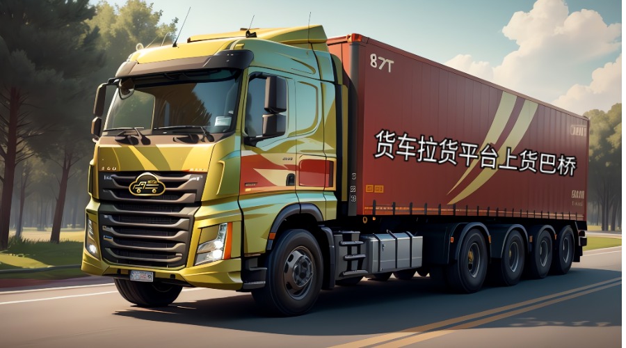 拉货货车
